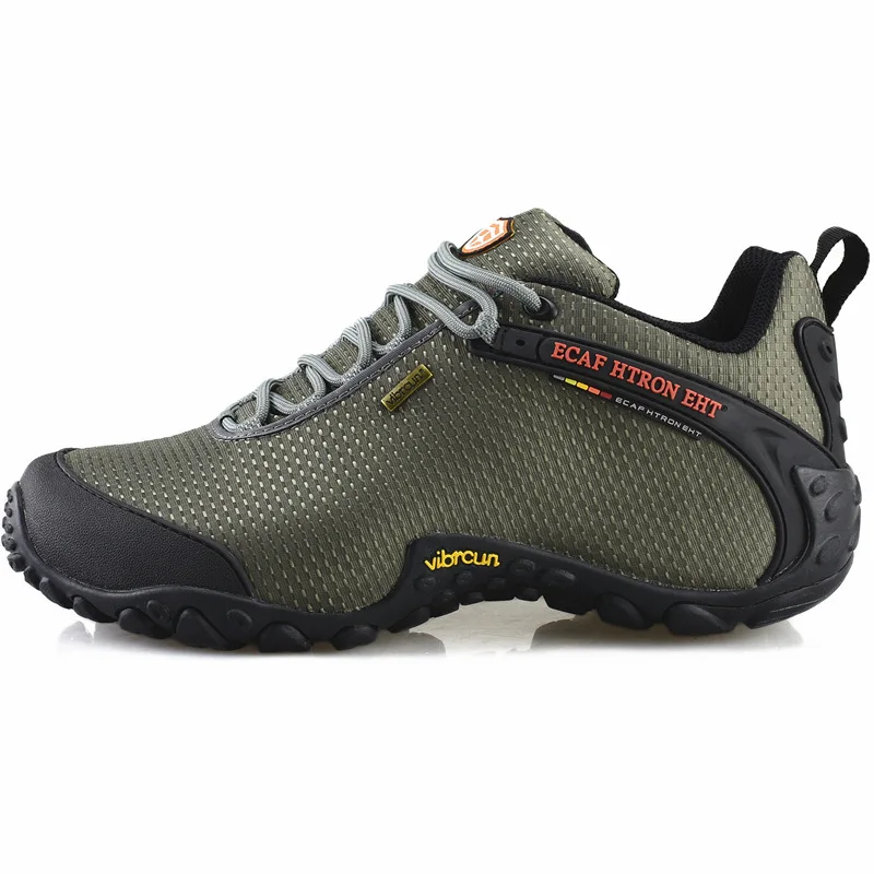 Unisex Waterproof Hiking Boots Breathable Anti Slip Outdoor Mountain Trekking Shoes