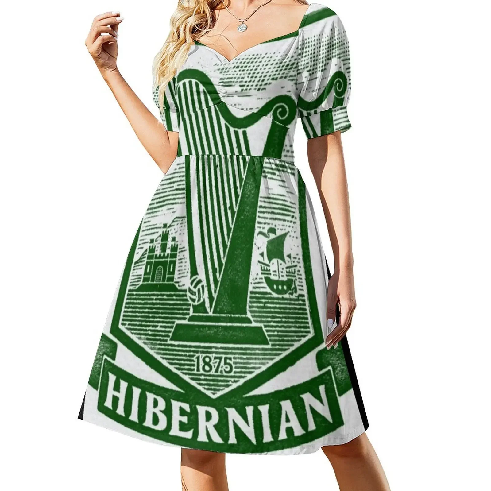 

Hibernian 1875 Short-Sleeved Dress elegant women's dresses for wedding ladies dresses for women 2025