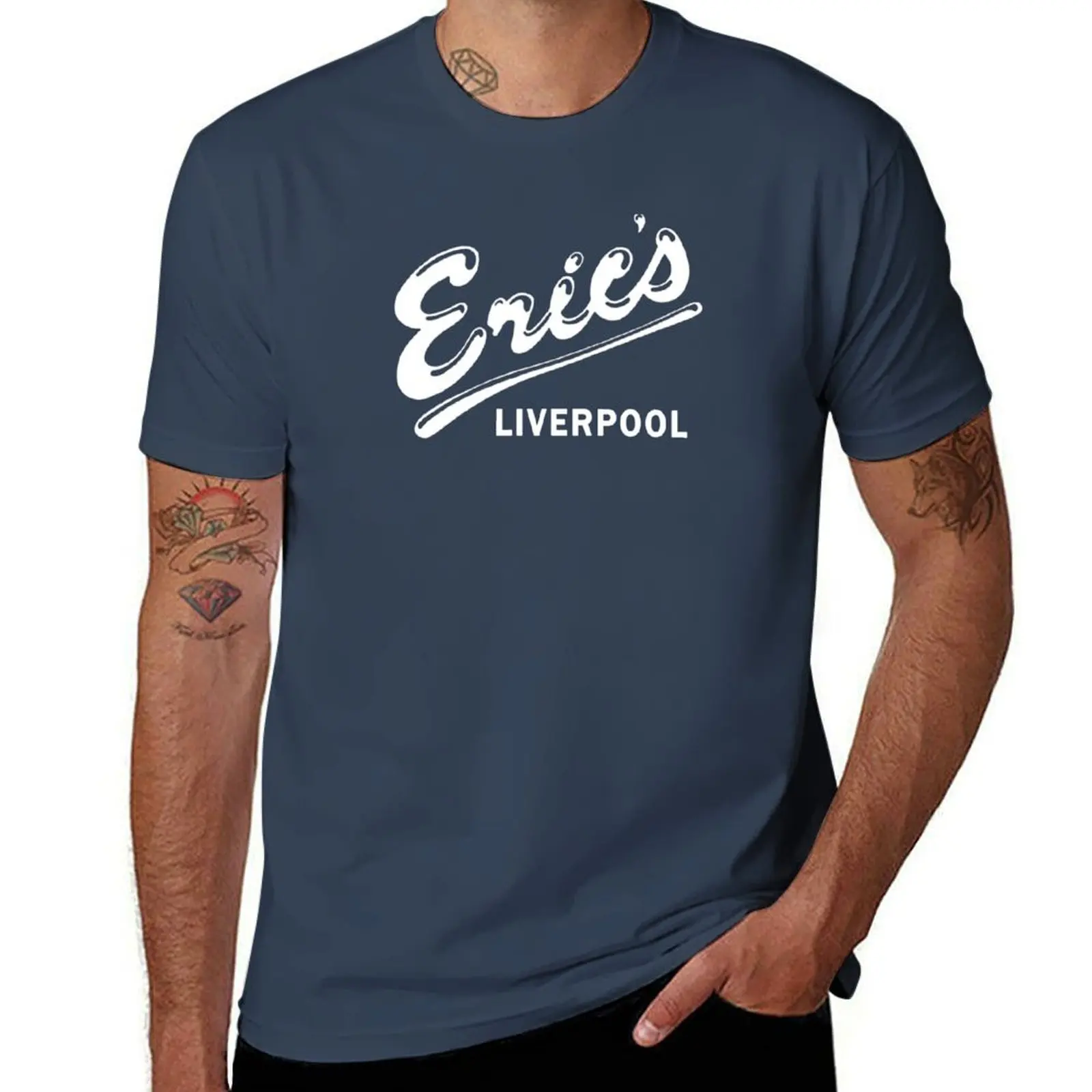 Legendary Liverpool club Erics, remastered v3 T-Shirt Personalized t-shirt blue lock vintage Men's t-shirt