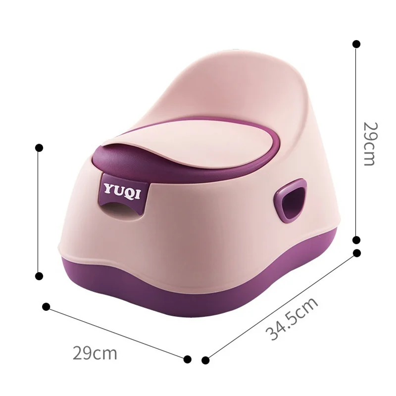 1-6 Y  Baby Hygiene Toilet Seat Children\'s Pot Easy To Clean Baby Training Potty Portable Stool Boys Girls Safe Trainer Seat WC