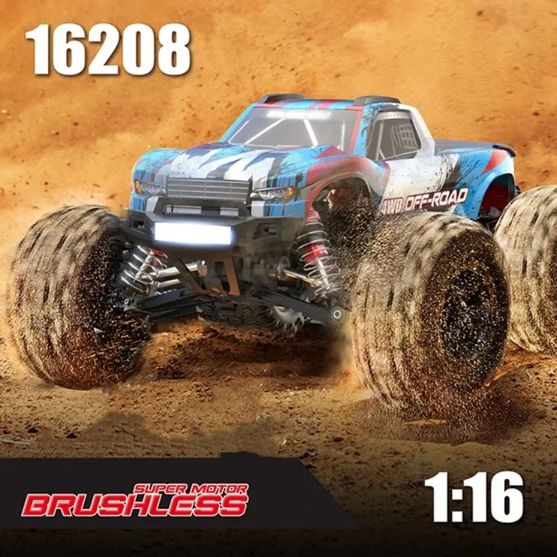 1: 16 Rc Technic Remote Control Car 16207 Brushless Motor 4-channel High Speed Off Road Climbing Car Children's Outdoor Toy