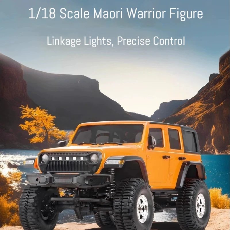 

8560 1 18 Scale RC Crawler Jeep Model Hydraulic Suspension 4WD Off Road Truck Remote Control Car All Terrain Vehicle