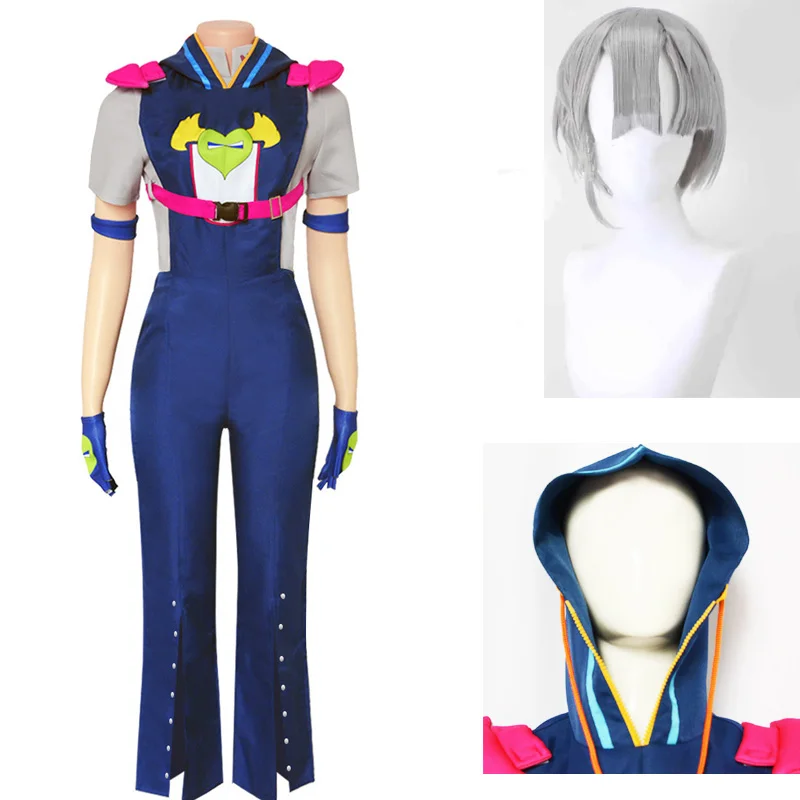 Anime Land Jodio Joestar costume parrucca Cosplay accessorio per capelli custom mde