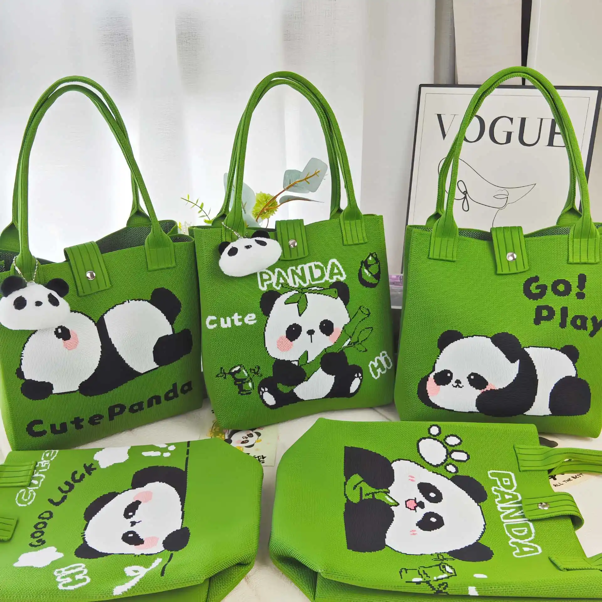 bolsa-de-mao-adoravel-com-padrao-de-panda-verde-tricotado-bolsa-versatil-para-trabalho-e-escola-bolsa-de-ombro-Unico-estilo