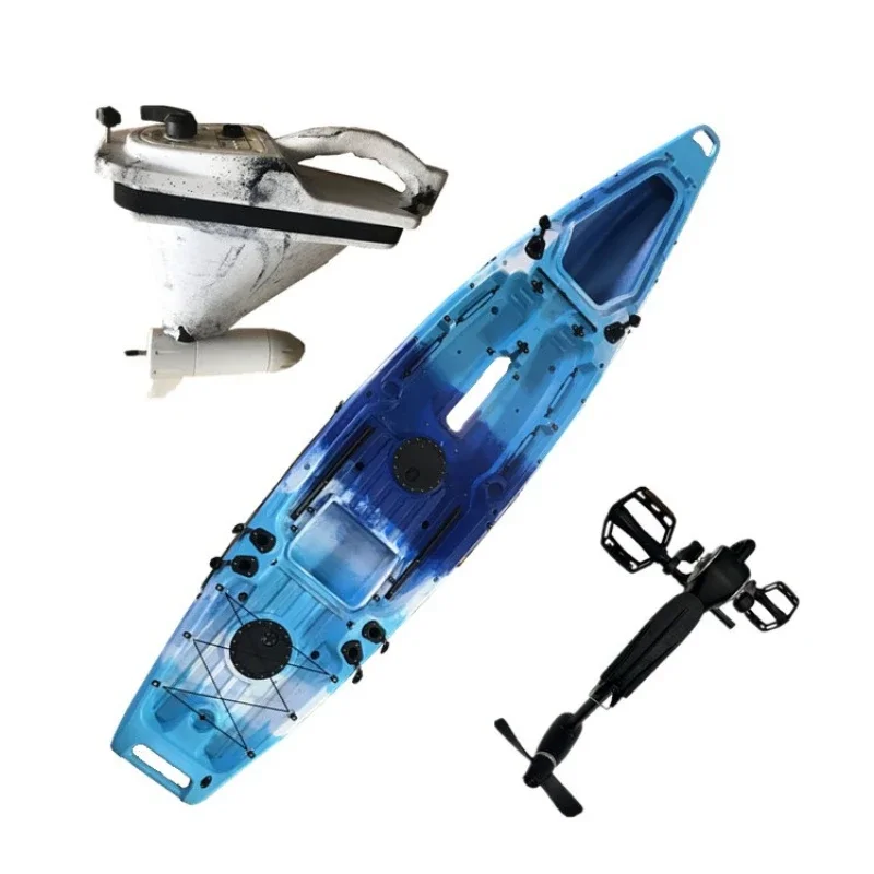 Pedal boat, motor boat, plastic boat Durable and environmentally friendly