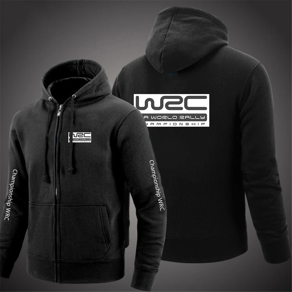 

World Rally Championship WRC New Men's Fashion Hoodies Comfortable Sweatshirts Harajuku Zipper Jackets Solid Color Casual Coat