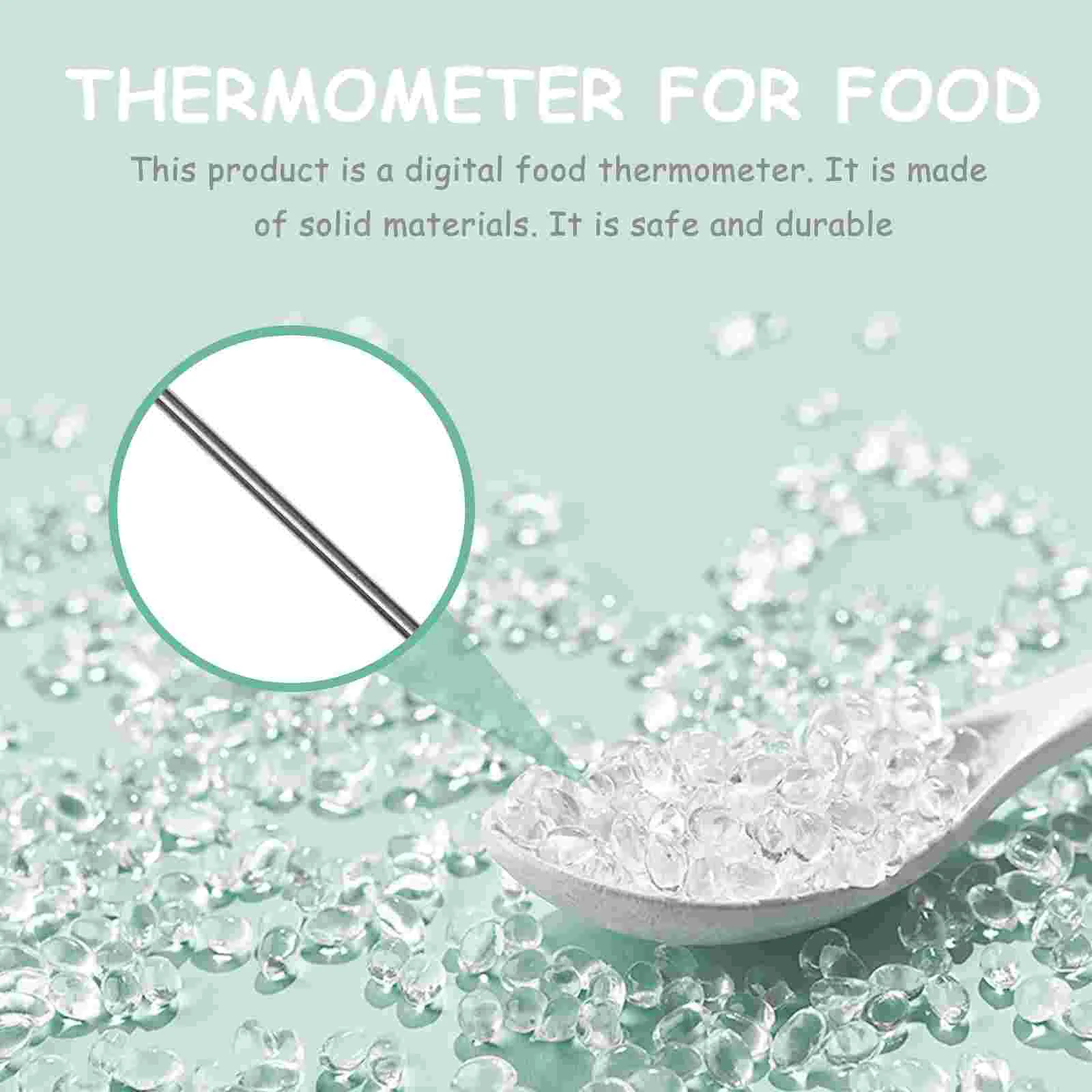 Therm Instant Digital Thermometer Deep Fryer Air Fryers Cooking Read Grater Food Baby