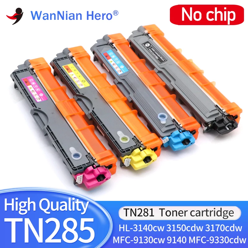 Compatible toner cartridge for Brother HL-3140cw HL-3150cdw TN221/TN225/TN241/TN245/TN251/TN255/TN261/TN265/TN281/TN285/TN295