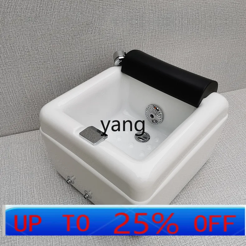 Lhh removable household commercial foot wash basin foot therapy manicure foot bath bucket with wheels