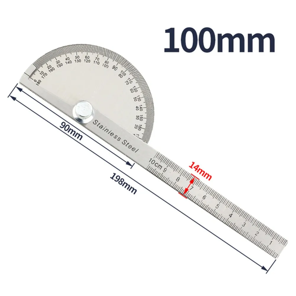 CNC 0-180° Rotary Angle Finder Manufacturing Machinist Ruler Measurement Metalworking Metalworking Inspection NEW