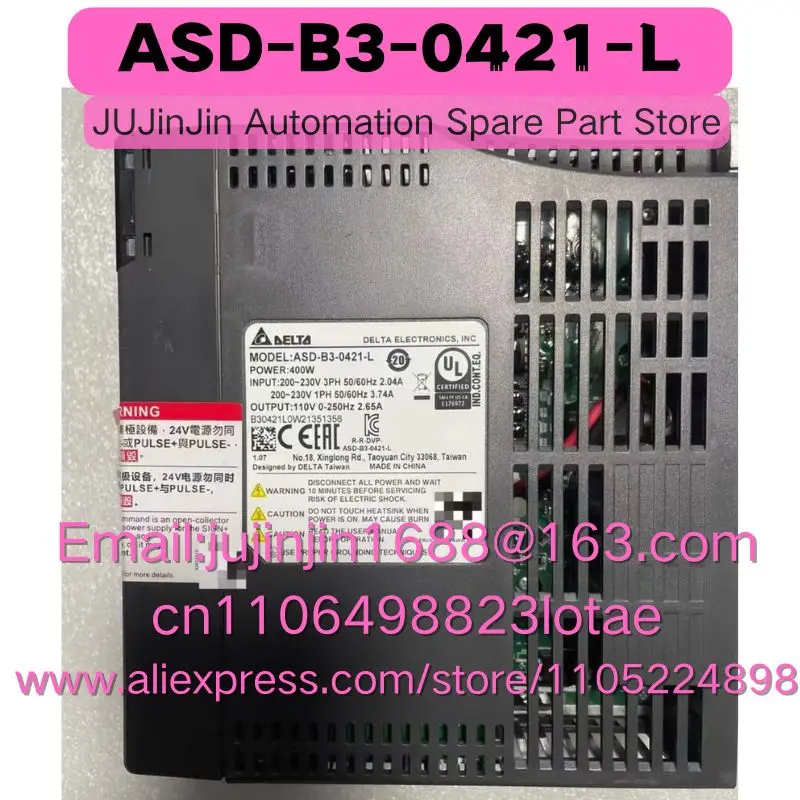 ASD-B3-0421-L Used In Good Working Condition Quick Shipment