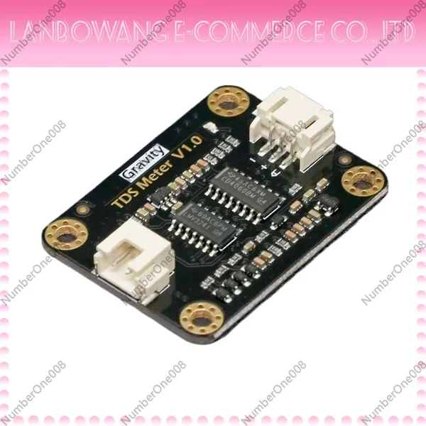 

New DFRobot Gravity: 3.3-5.5V Analog TDS Sensor Module Water Solubility Conductivity for Water Quality Detection
