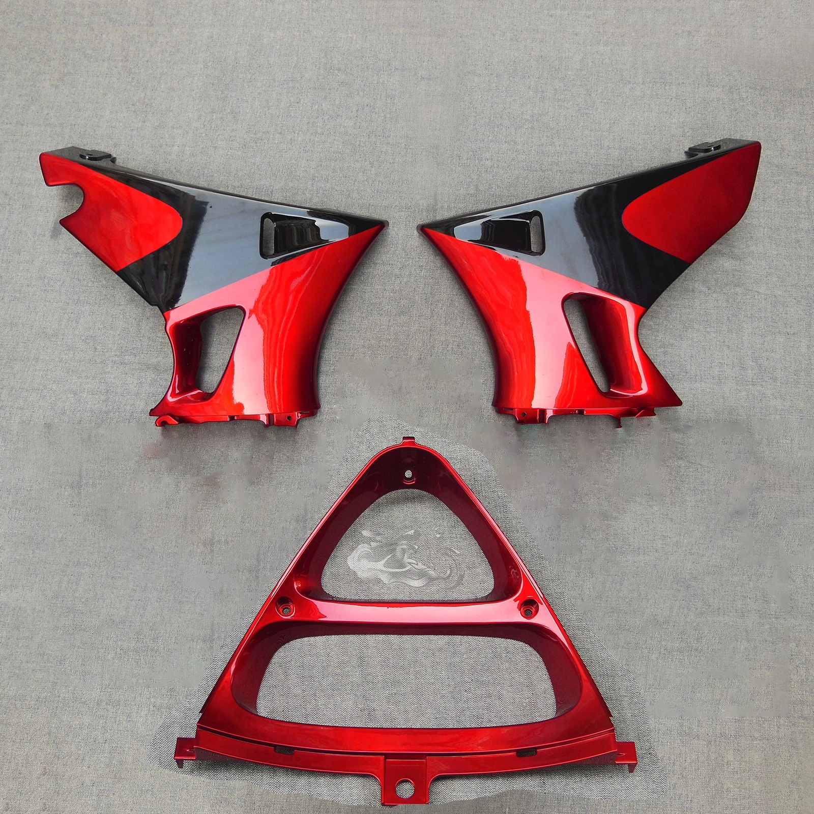 3 PCS ABS Injection Fairing Bodywork Panel Part Fit For Kawasaki ZZR400 1993 - 2007 95 ZZR600 1998 - 2003 ZZR 400 ZZR 600