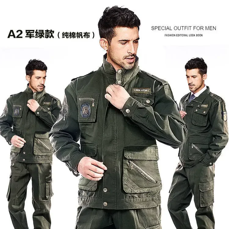 Jackets Welding Overalls Suit Labor Protection Clothing Anti-scalding and Wear-resistant Work Clothes Construction Site Coat