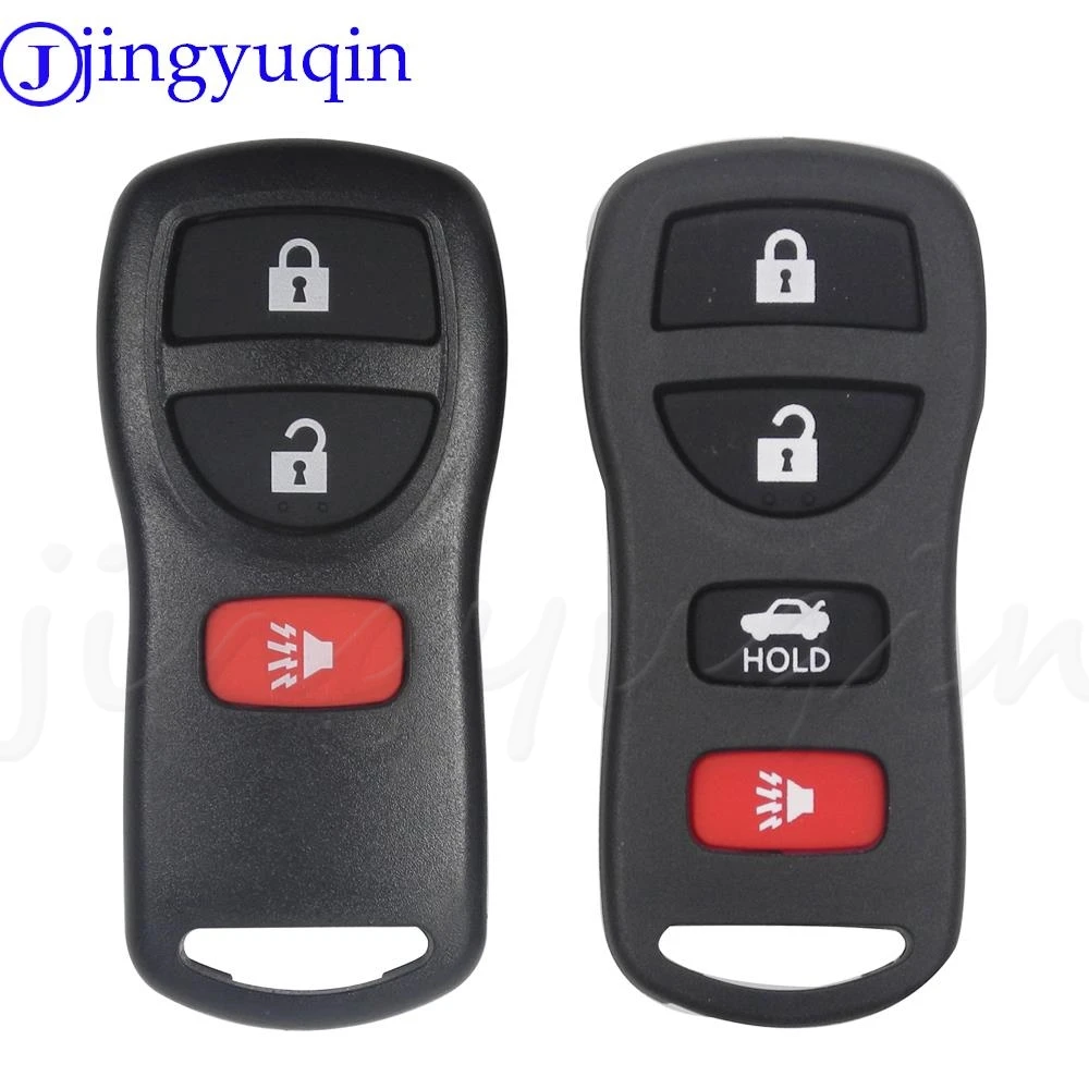 jingyuqin Remote Car Key Cover Case Fob For Nissan Sentra Armada 350Z Altima Maxima Infiniti FX35 EX35 FX45 QX56 G35 M45 I35