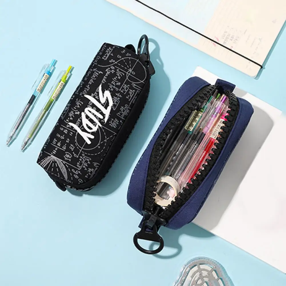 Small Pencil Case Student Pencil Pouch Coin Pouch Cosmetic Bag Office Stationery Organizer For Teen Girl Boy School Supplies