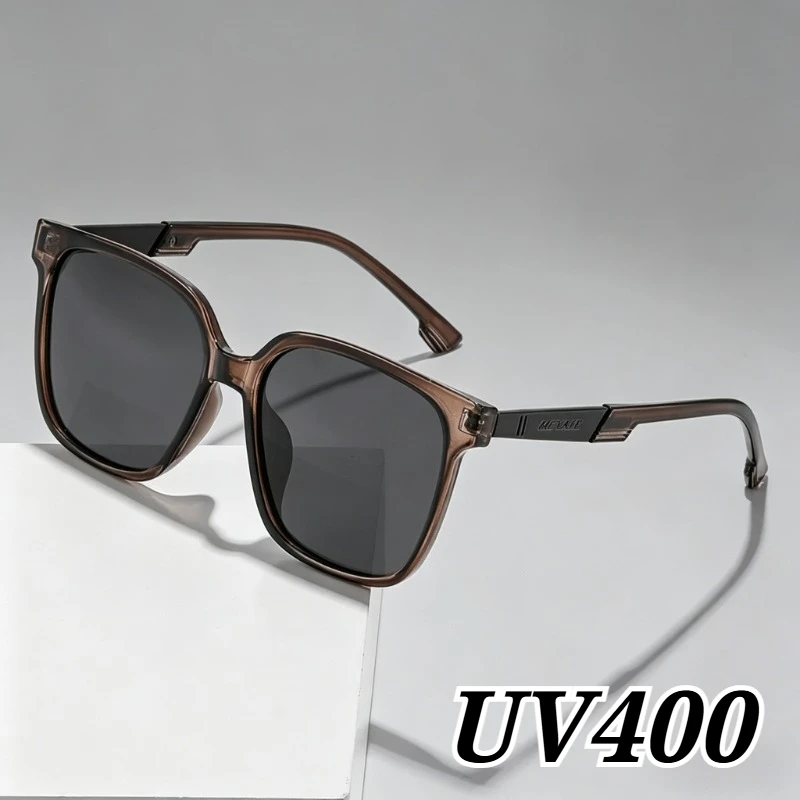 

Stylish Square-Frame Sunglasses UV400 Classic Driving Shades Unisex Outdoor Travel and Fishing UV-Protective Eyeglasses