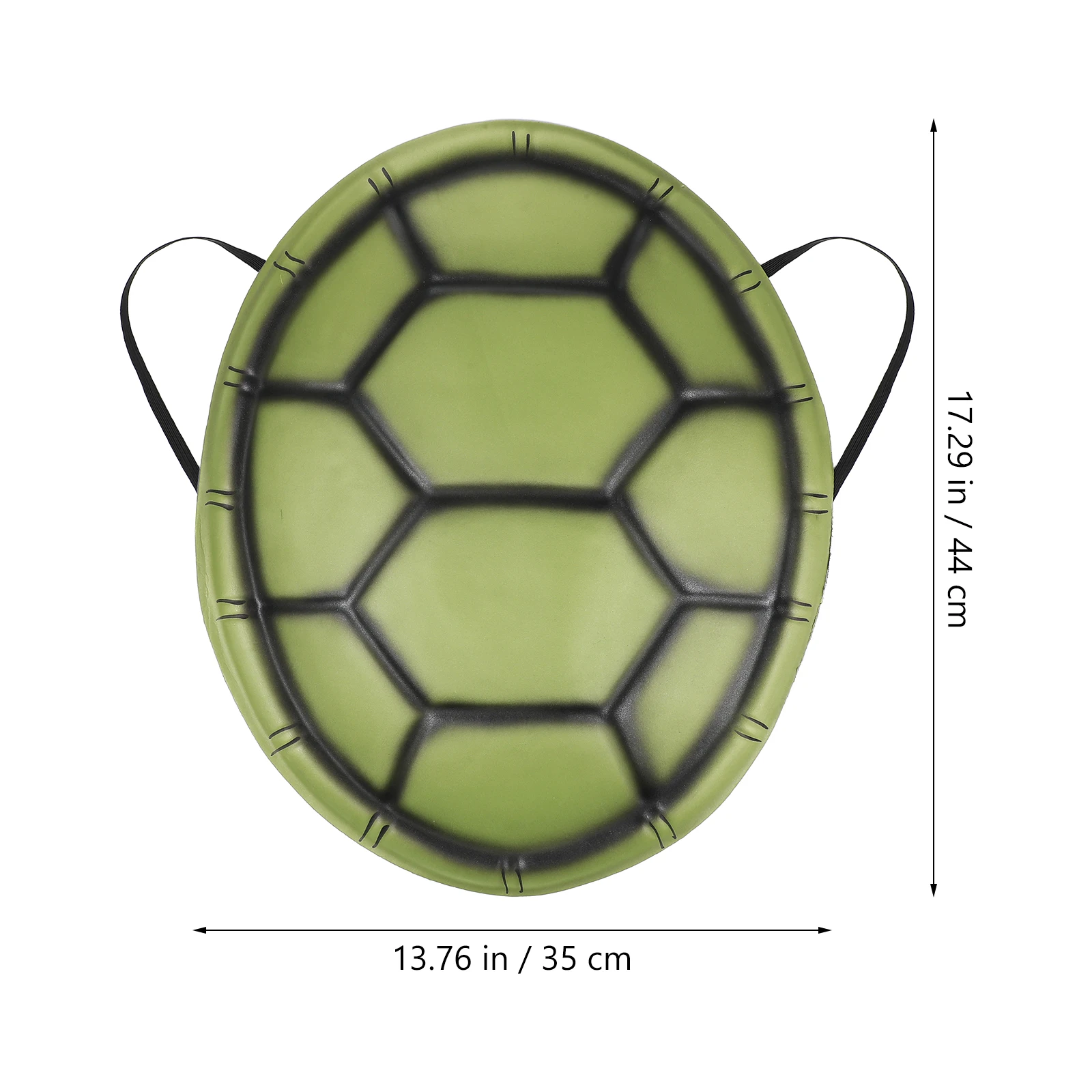 5 قطعة قذيفة السلحفاة للأطفال هالوين تأثيري الدعائم إيفا السلاحف قذيفة صور الدعائم الأطفال زي الدعائم لحفلة الرقص #6