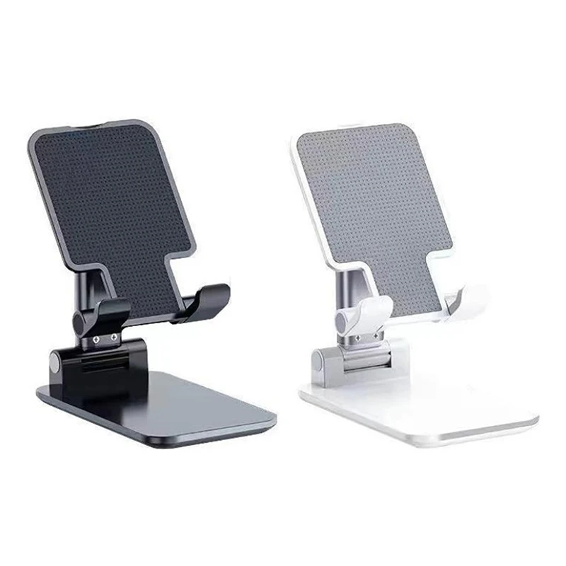 

Folding Desk Mobile Phone Holder Stand Adjustable Desktop Tablet Holder Universal Table Cell Phone Stand Lazy Bracket