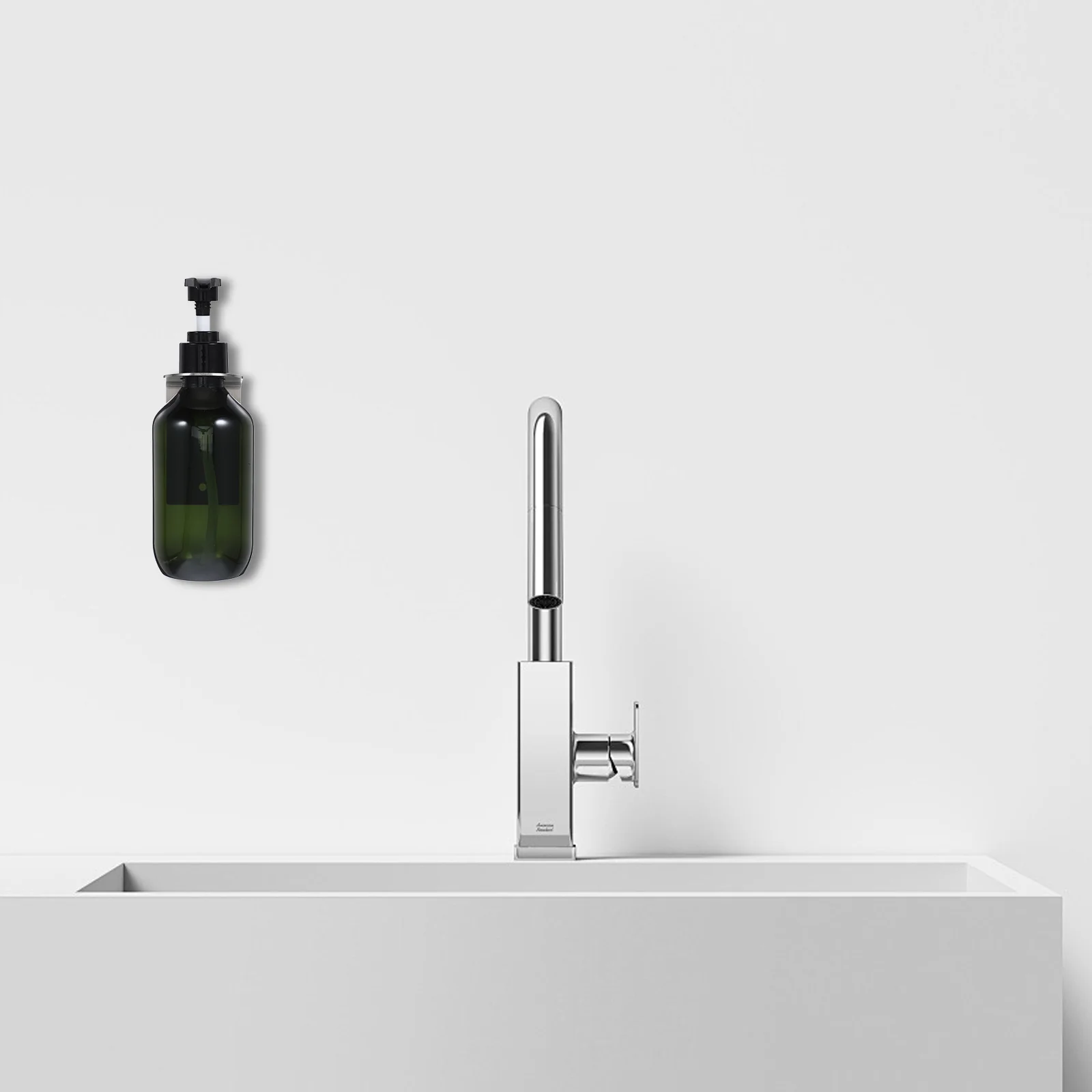 

Wall Mounted 304 Stainless Steel Soap Dispenser Bathroom Kitchen Laundry Easy Install Shower Gel Hand Soap Lotion Dispenser