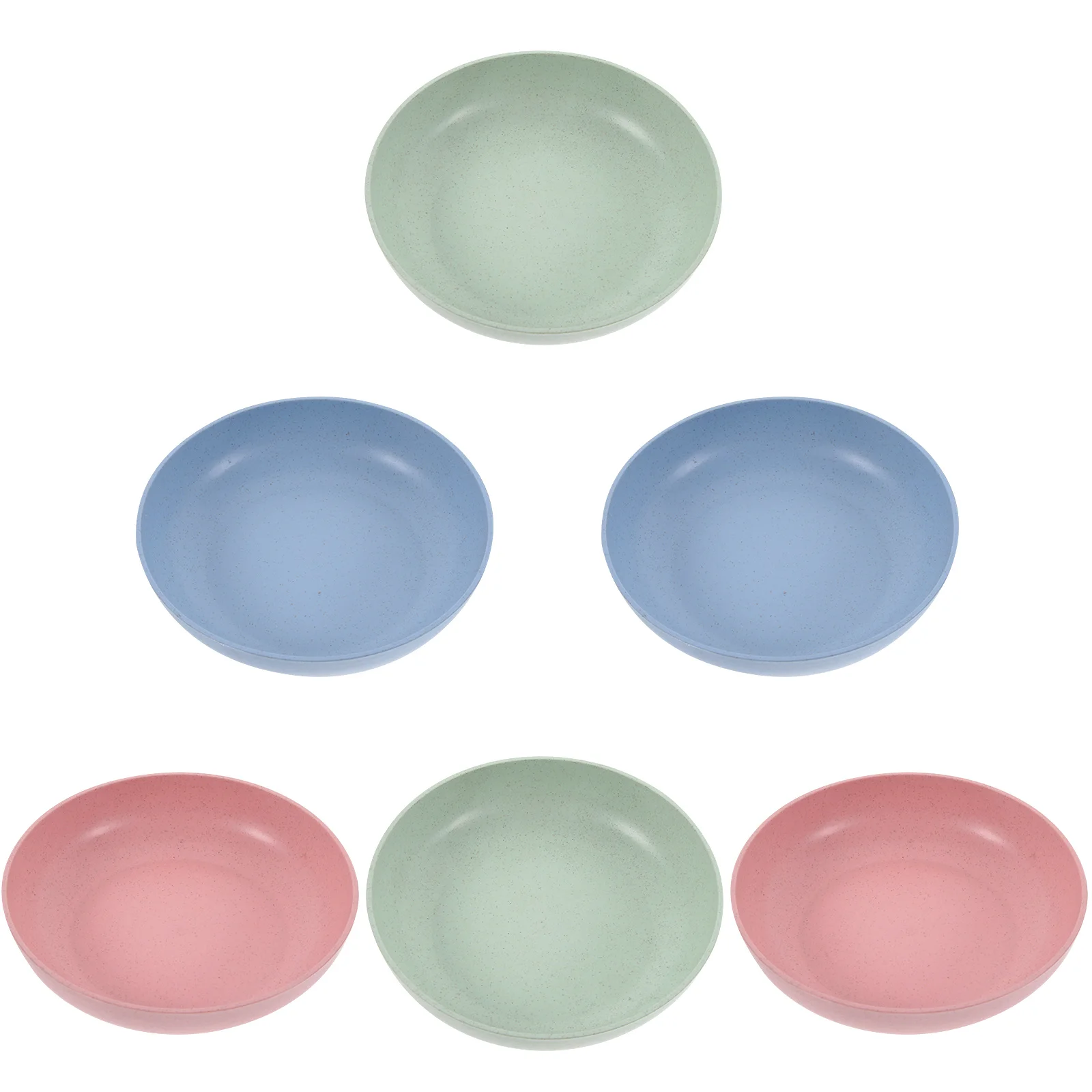 

6pcs Cat Food Bowl for Small Cats Wide Non-Slip Design Easy Feeding Hygienic Slow Eating Vomiting Prevention for Kittens