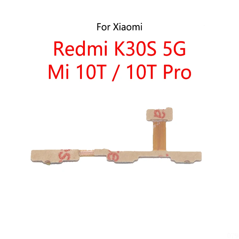 Power Button Switch Volume Mute Button On / Off Flex Cable For Xiaomi Redmi K30S 5G / Mi 10T Pro