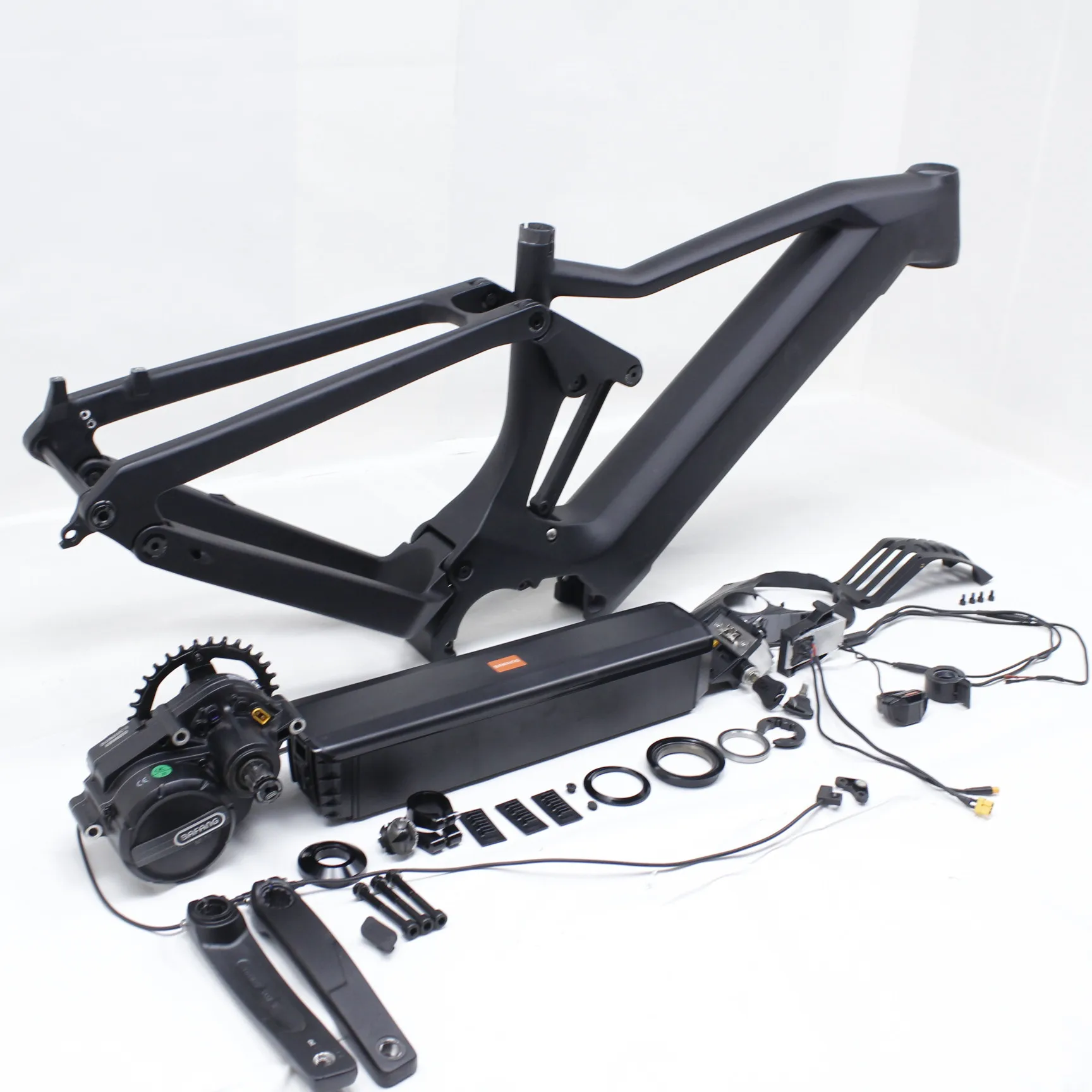 

15''17''19'' For Bafang M560 M510 Ebike Carbon Fiber Frame With F25 Battery