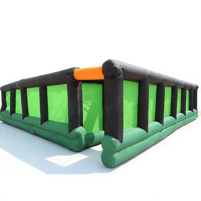 free shipment to door outdoor activities customized giant inflatable maze laser tag game labyrinth puzzle field