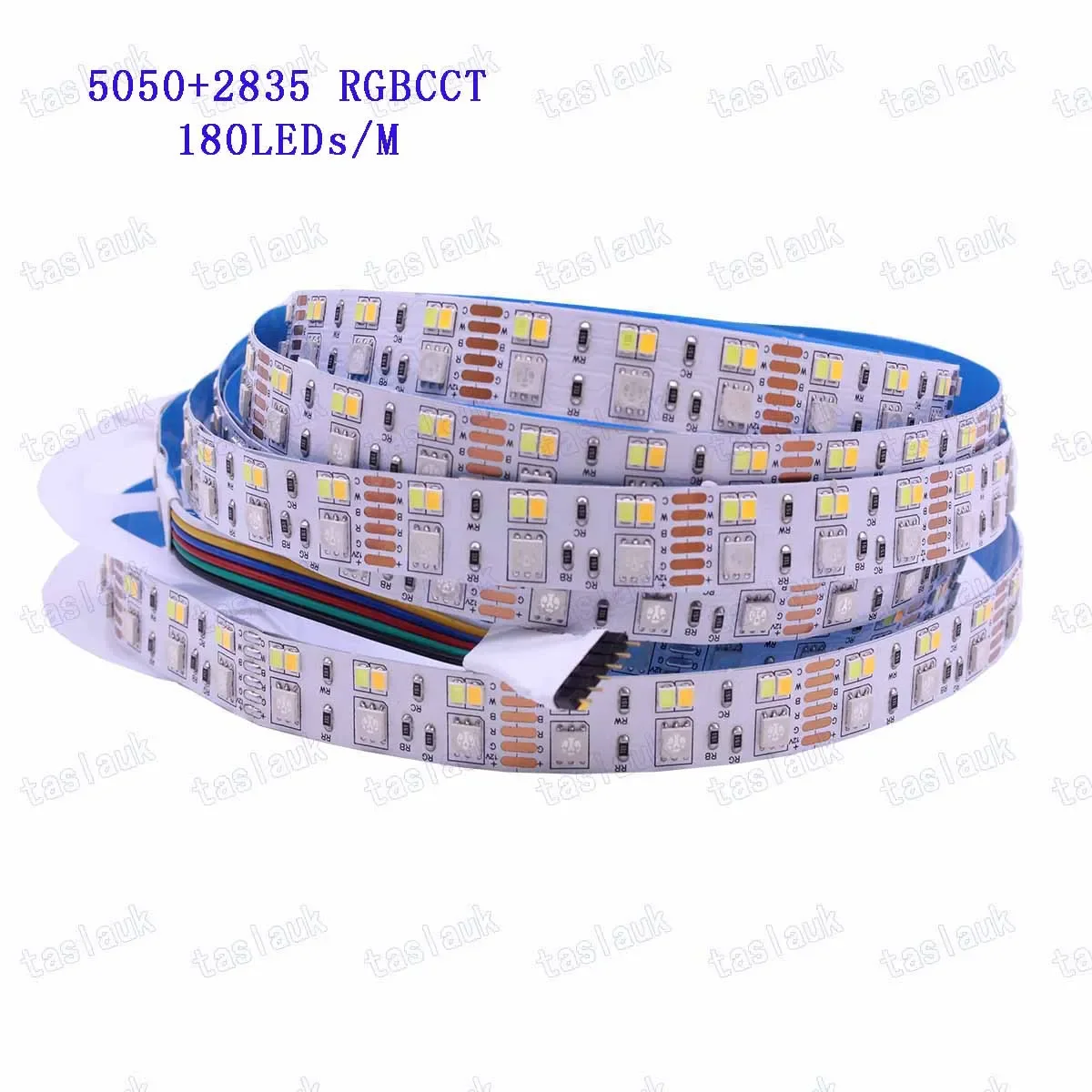 5050 2835 5025 LED Strip Tape lights RGBWW RGBCCT CCT 12V 24V 5025 cct Double Row 120Leds/m 5m 24V 60 120 180LEDs