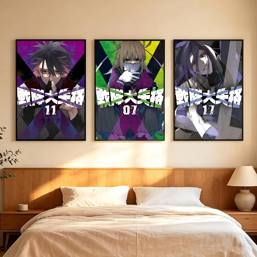 anime Go Go Loser Ranger Poster Poster HD Printing Comfortable and Fresh Style Wall Art Home Decor Living Room Cafe Gift