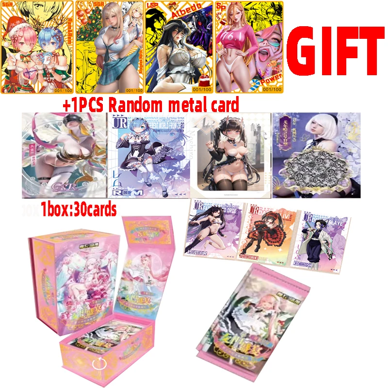 2023 Newest Goddess Story Collection Cards Goddess Feast 5 Cards Feast Booster Box Tcg Doujin Toys And Hobbies Gift