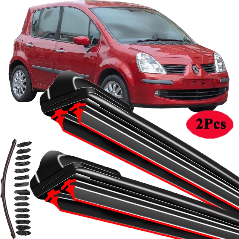 

For Renault Grand Modus 2004-2012 Car Windshield Wiper Blade Front Windscreen Brushes Washer Accessories Window Cleaning Parts