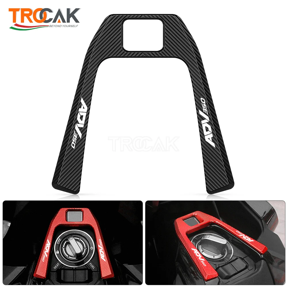 For HONDA ADV 350 ADV350 2022-2025 Accessories Decoration Lid of Ignition Switch Motorcycle Key Hole Decoration Cover
