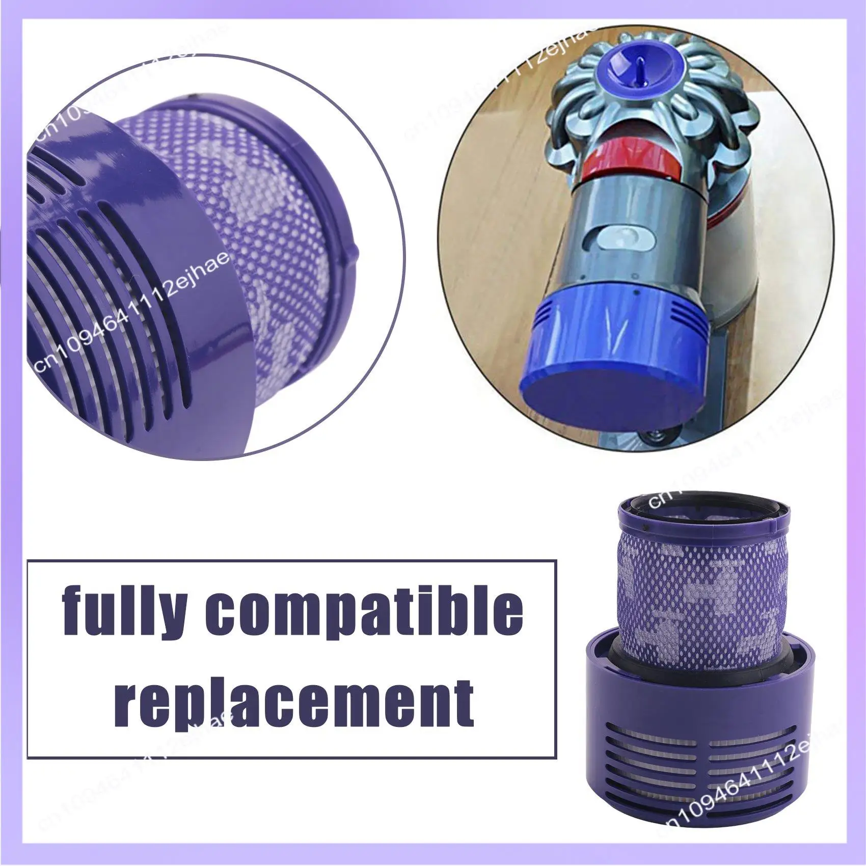 N83R Washable Filter Unit For Dyson V10 SV12 Cyclone Animal Absolute Total Clean Vacuum Cleaner (Pack Of 2)