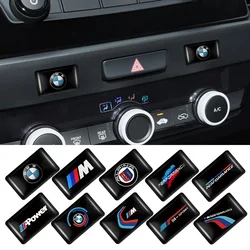 10/20/50pcs 3D Epoxy Emblem Car Interior Stickers DecorationFor BMW 1 3 5 7 Series M Performance M3 M5 M6 F01 F20 F10 F13 F15 X1