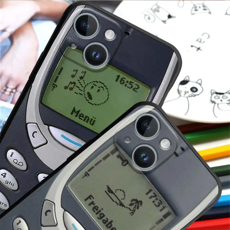 Case For Apple iPhone 13 14 15 11 12 Pro 7 XR X XS Max 8 Plus SE 2022 Phone Cover Shell Magnetic Radio Tape Cassette image 6