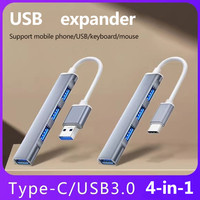 4-in-1 USB 3.0 HUB USB HUB Docking Stations Type C 3.1 Multi USB Splitter Adapter OTG For Macbook Pro For Laptop PC Accessories