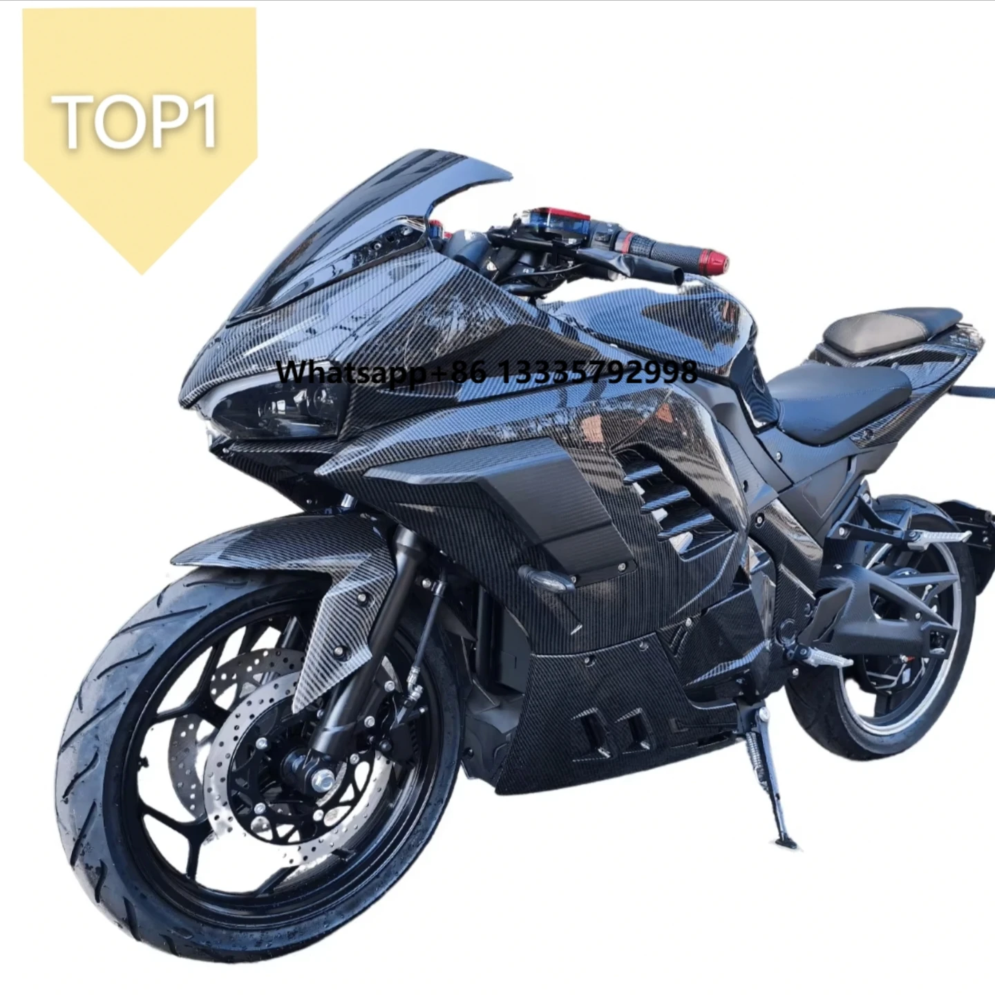 

High Quality Electric Motorcycle From China Factory Support Custom 2000W-10000W Motor Speed 80-180km/h