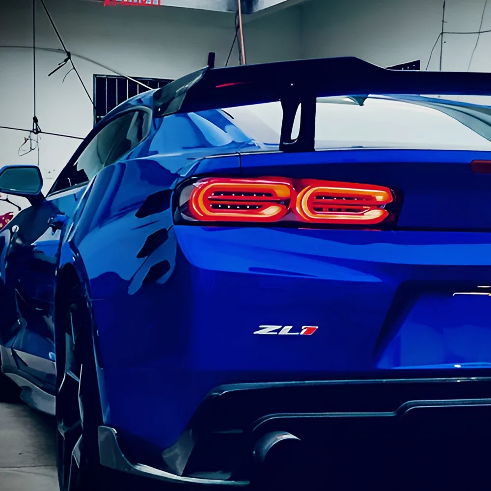 Автомобильные задние фонари в сборе для Chevrolet Camaro 2016-2019, автоматические задние задние фонари, обновленные светодиодные подсветки, динамические задние фонари, аксессуары