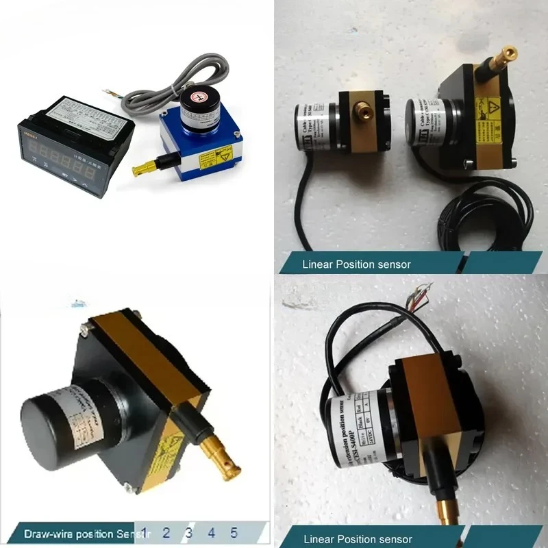 400mm cable length counter CESI-S400 linear encoder with HB961 counter raster encoder display