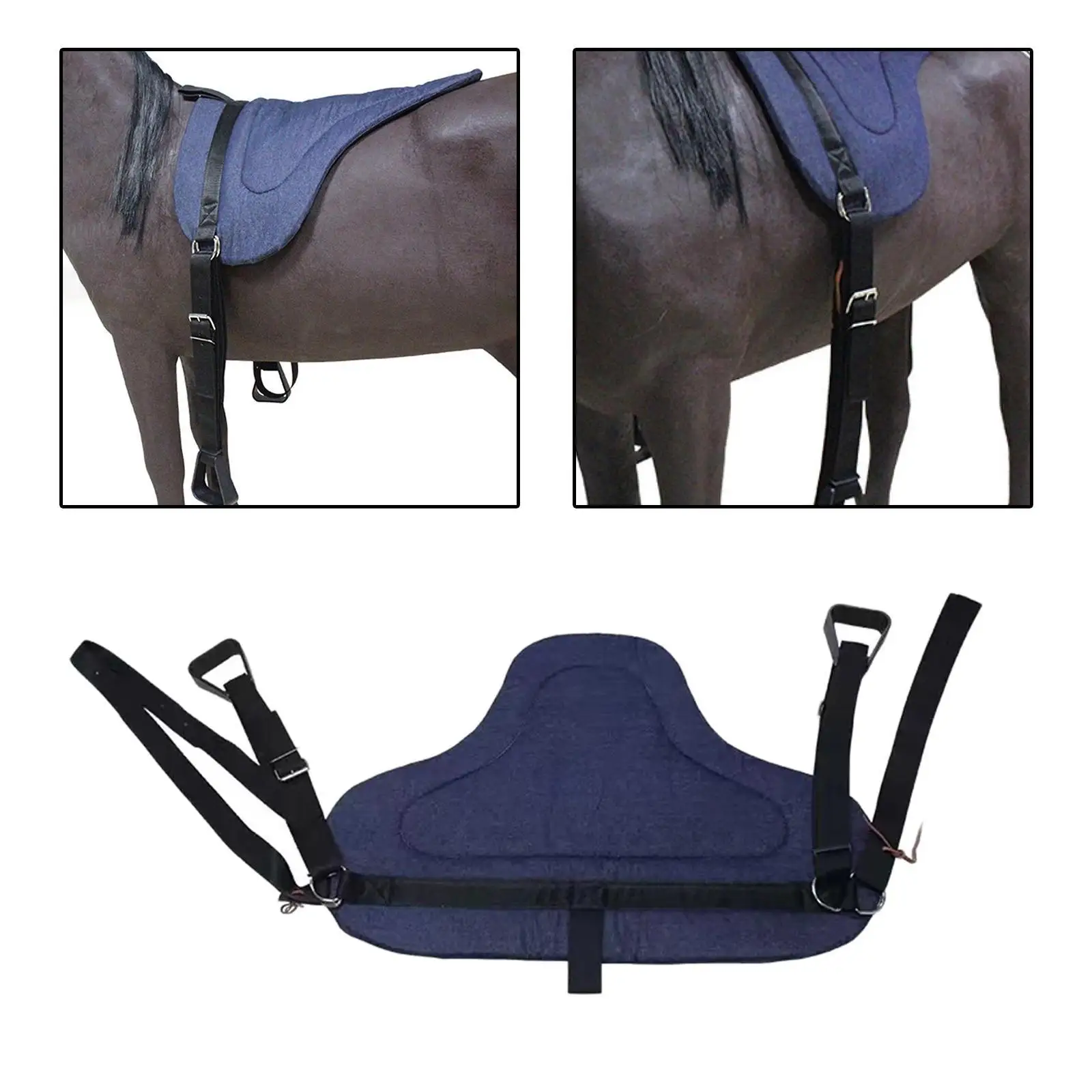 Saddle Pad Comfort Portable Thickened Padding Outoor Sports Horse Riding Pad