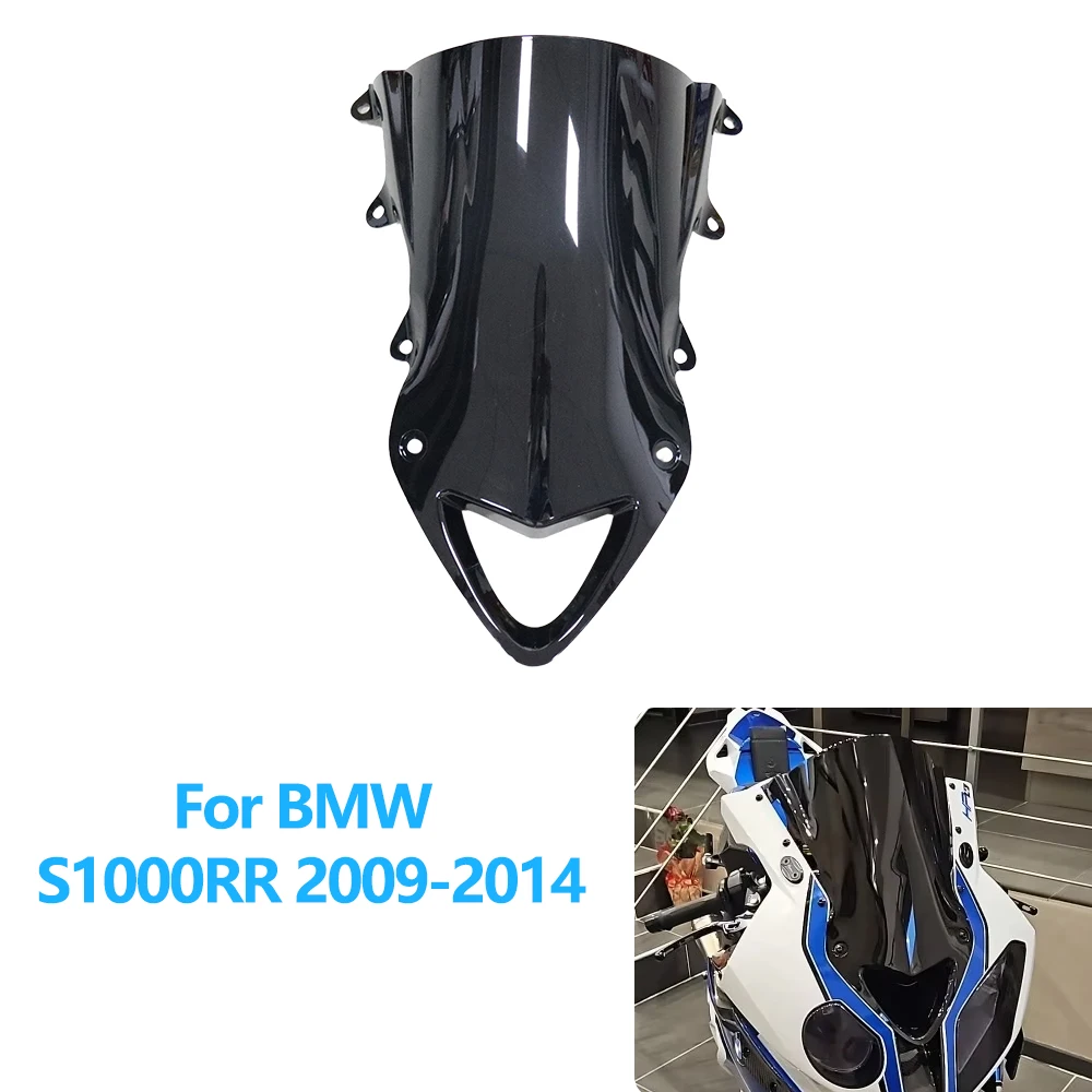 

Double Bubble Windshield For BMW S1000RR S1000 1000RR 2009-2014 2013 2012 WindScreen Motorcycle Accessories Fairing Deflector