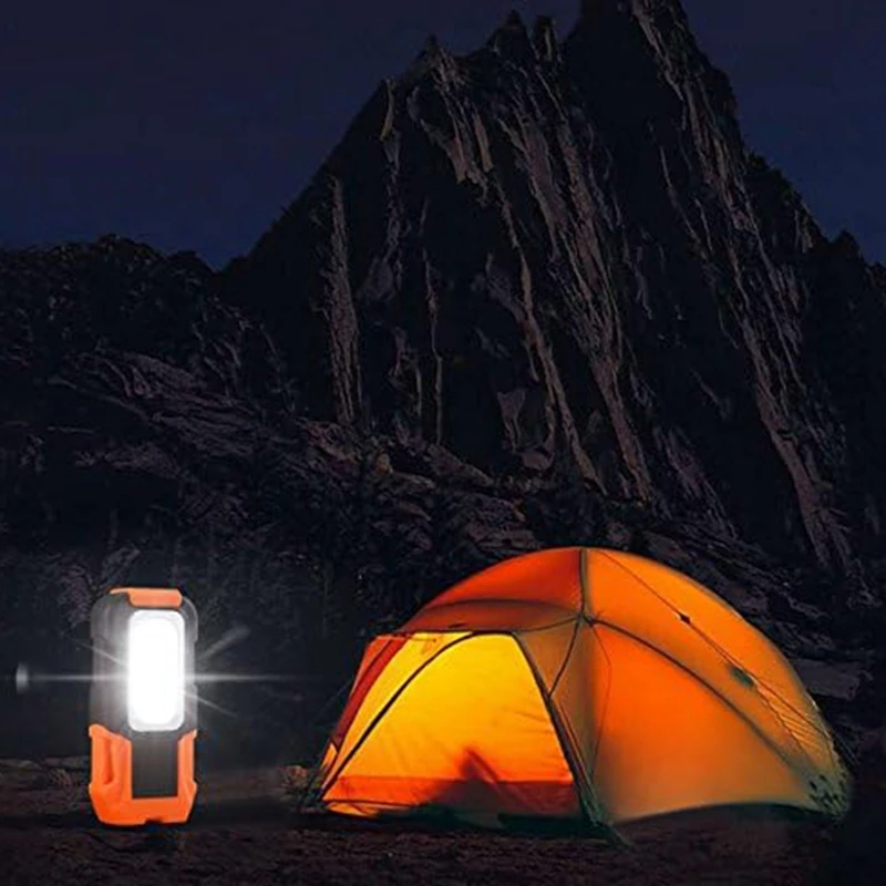 A31Z-Portable LED Work Light, Hanging Hook & Magnetic Flashlight, Battery Operated,Pocket Work Lights