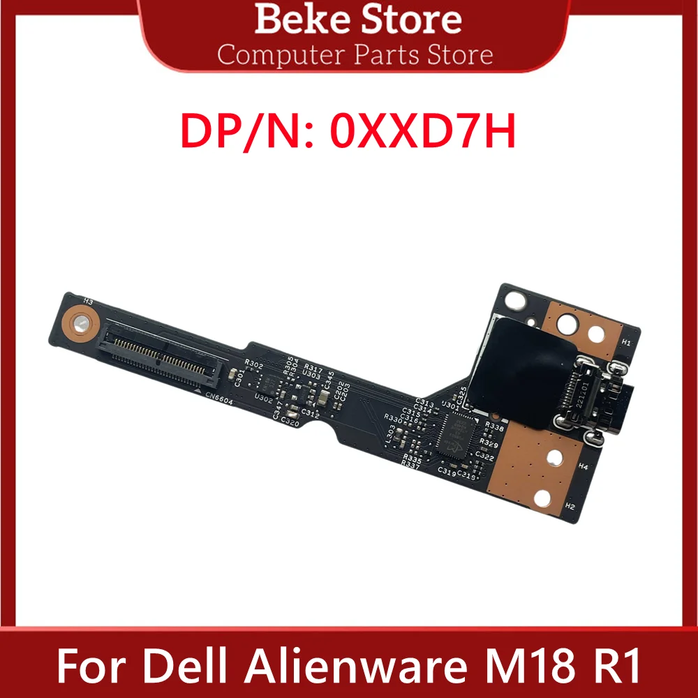 

Beke 0XXD7H, новый оригинальный для ноутбука DELL Alienware M18 R1, плата ввода-вывода TYPE-C с кабелем 0XXD7H XXD7H CN-0XXD7H 213683-1, быстрая доставка