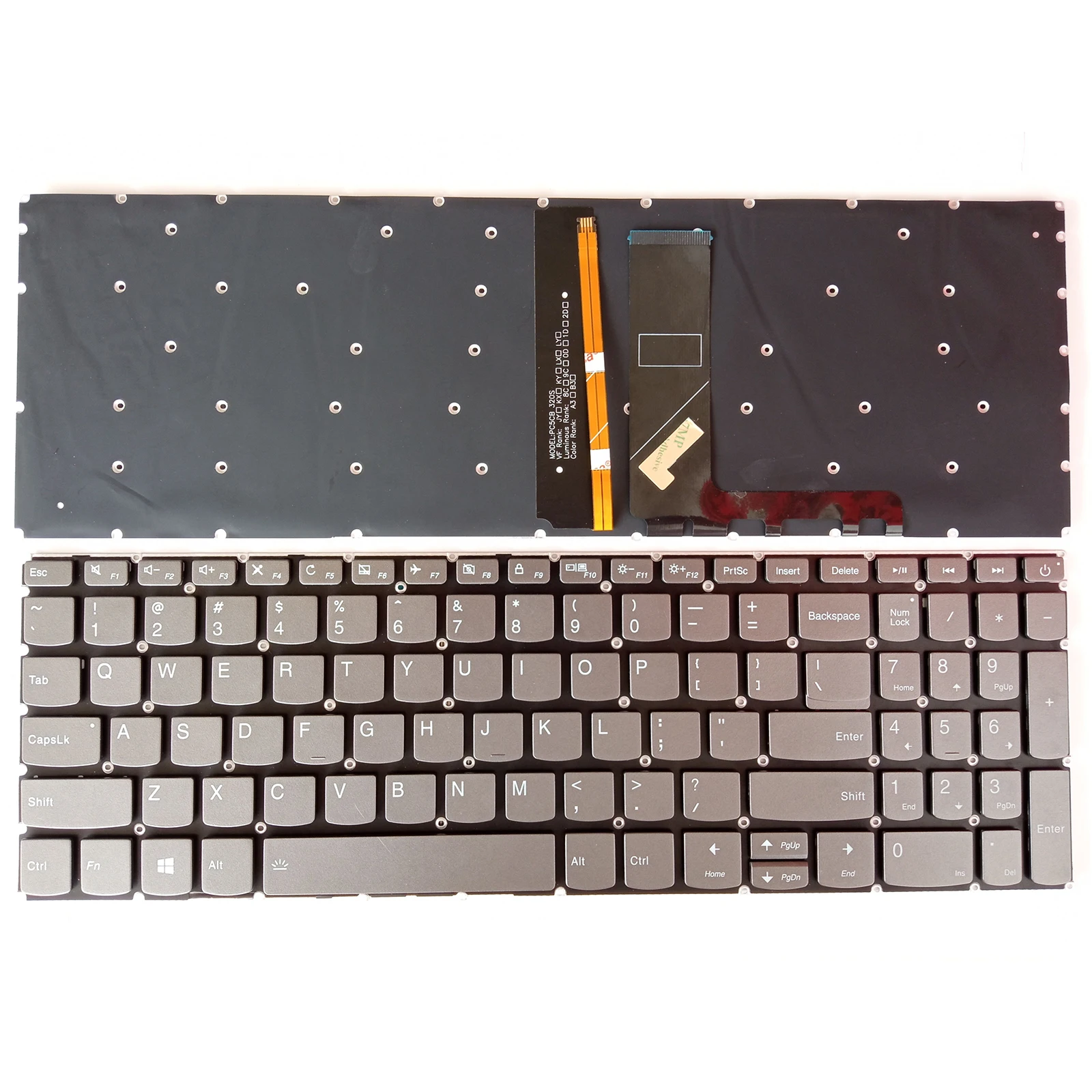 

US for Lenovo L340-15/15API/15IWL 340C-15 S145-15IWL V145-15AST Laptop Keyboard