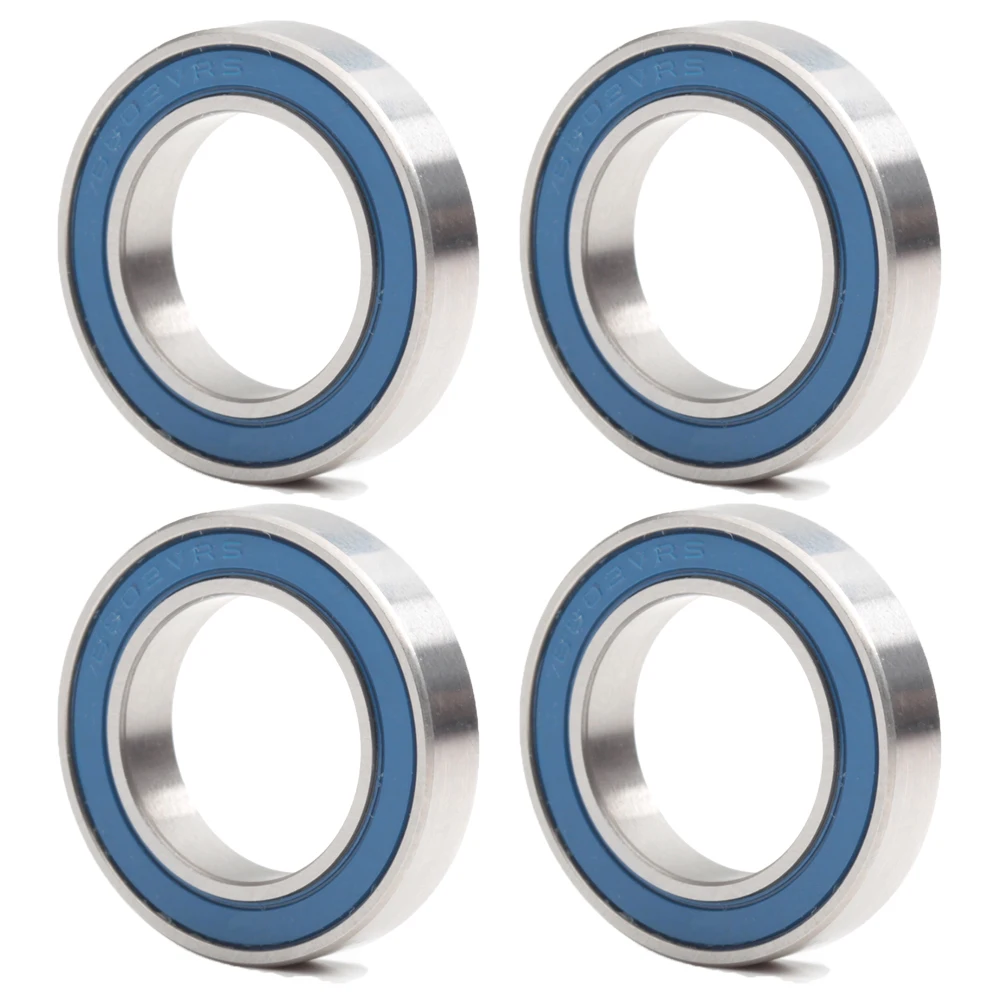 6802 2RSV MAX Bearing 15*24*5 mm 4Pcs Full Balls Bicycle Pivot Repair Parts 6802 2RS RSV Ball Bearings 6802-2RS 6802LLU
