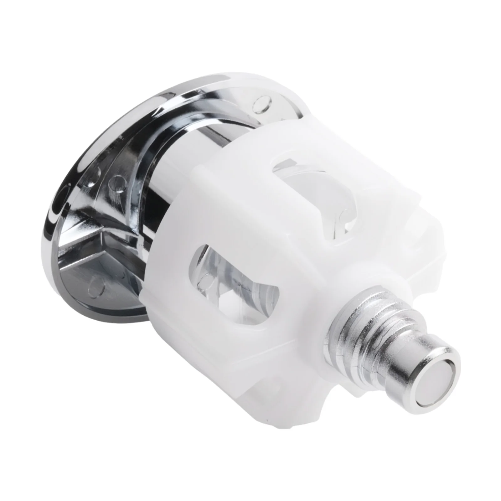 

2pc Toilet Push Button Dual Flush Water Saving Silver Button For Cistern Tank 8*7*5cm High Qulity Bathroom Accessories