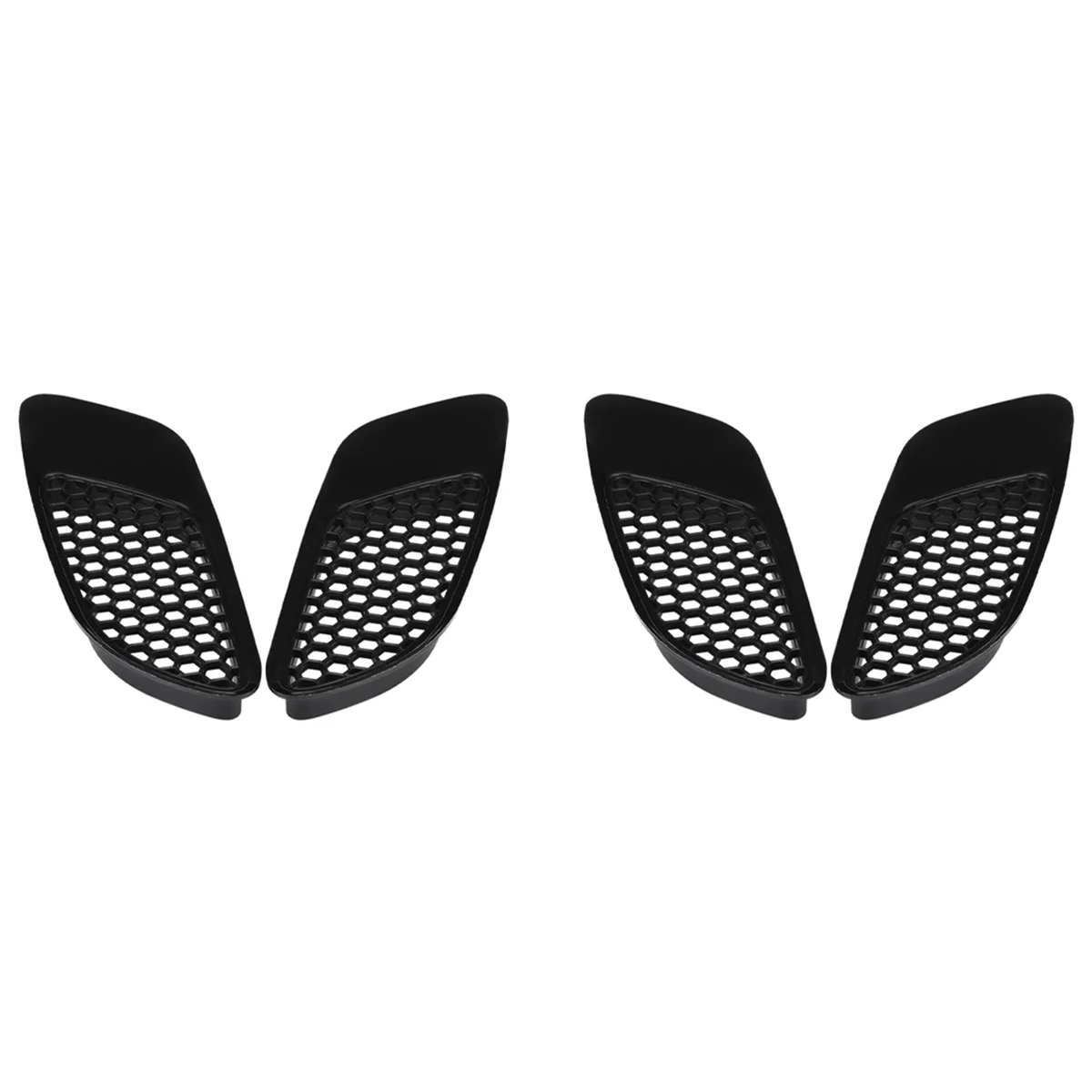 4PCS Air Vent for Real M3 Model Car Front Air Scoop Bonnet Vent Hood Vent Louvers For-BMW E90 E91 E92 E93 M3 ABS