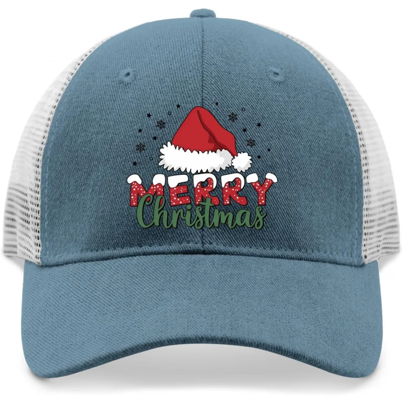 Christmas Book Hats for Womens Baseball Cap Stylish Washed Workout hats Fitted