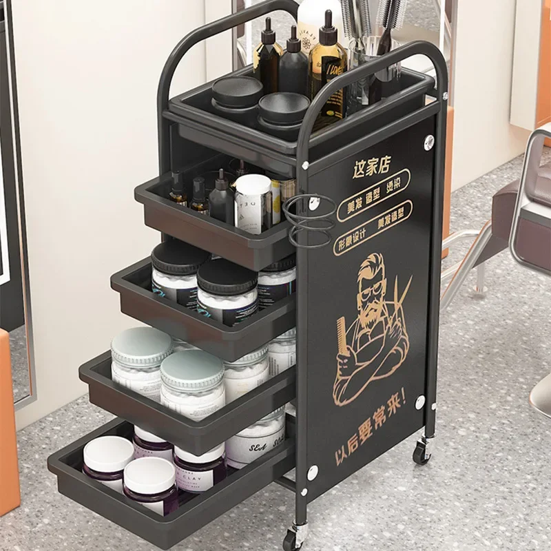 aoliviya-モダンライトモバイル理髪店トロリー、ヘアサロン用ツールキャビネット、パーマ染色カート収納、プロ用-b356194